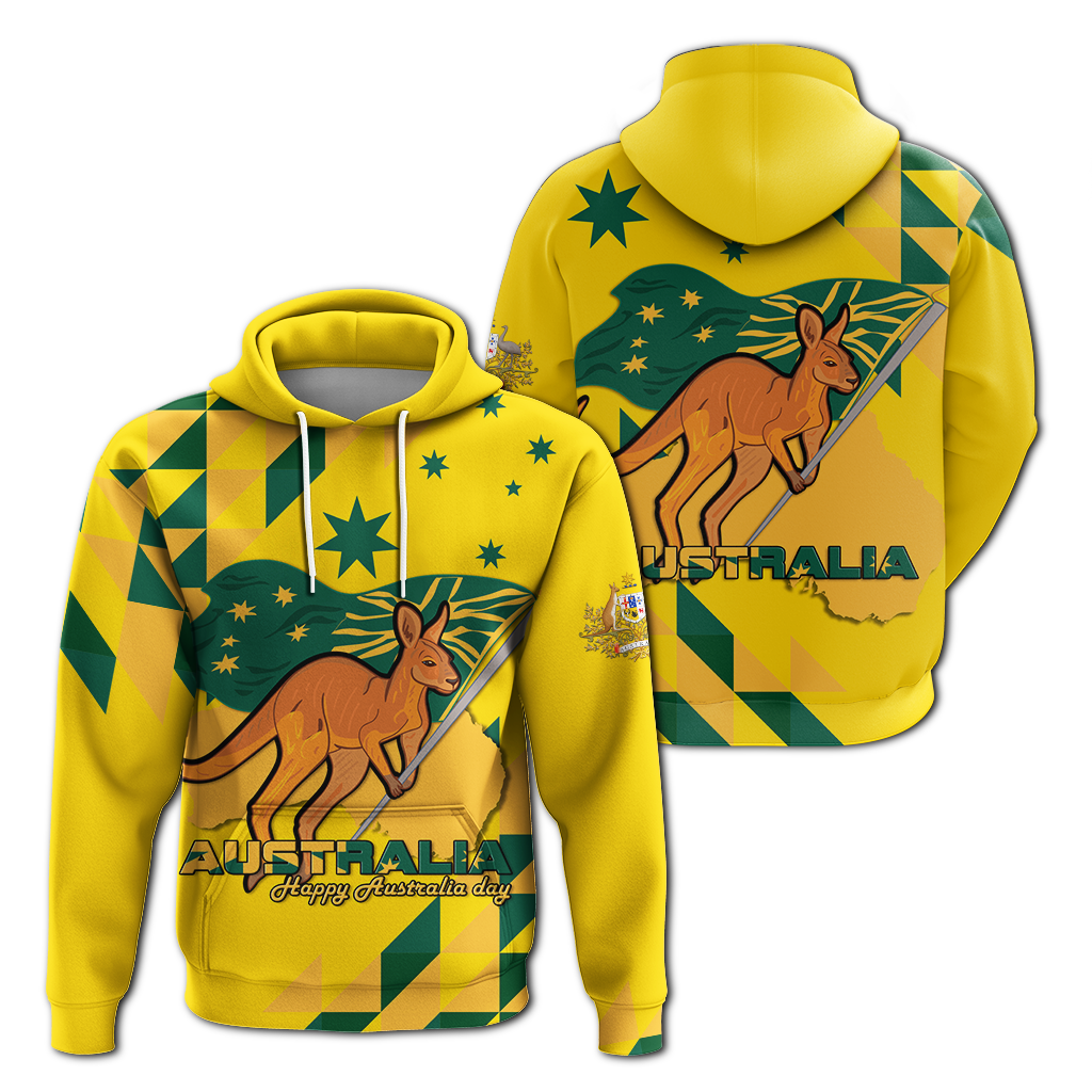 Australia Day Proud To Be Aussie Hoodie - LT12 - Vibe Hoodie Shop