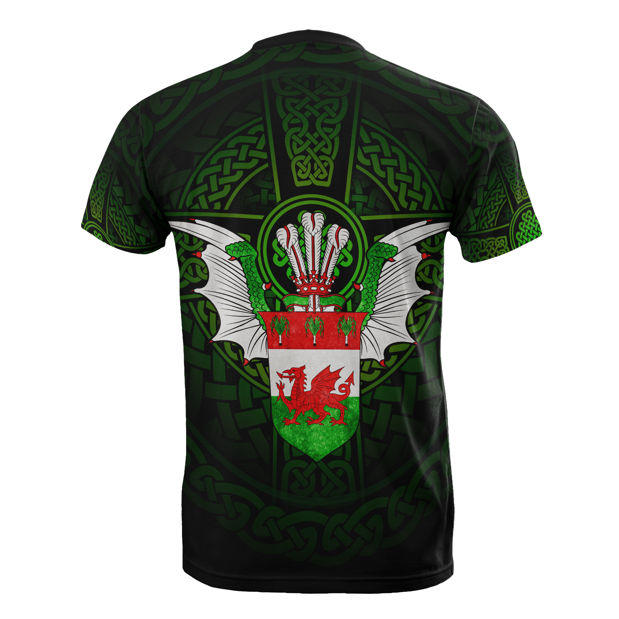 Wales T shirt - Red Dragon - Vibe Hoodie Shop