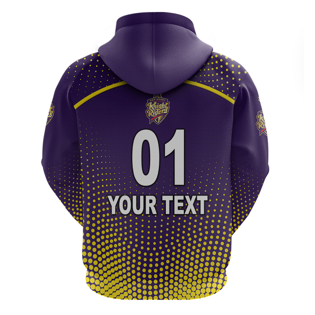 (Custom Personalised) Abu Dhabi Knight Riders ILT20 ADKR Cricket Original Style Hoodie LT8 - Vibe Hoodie Shop