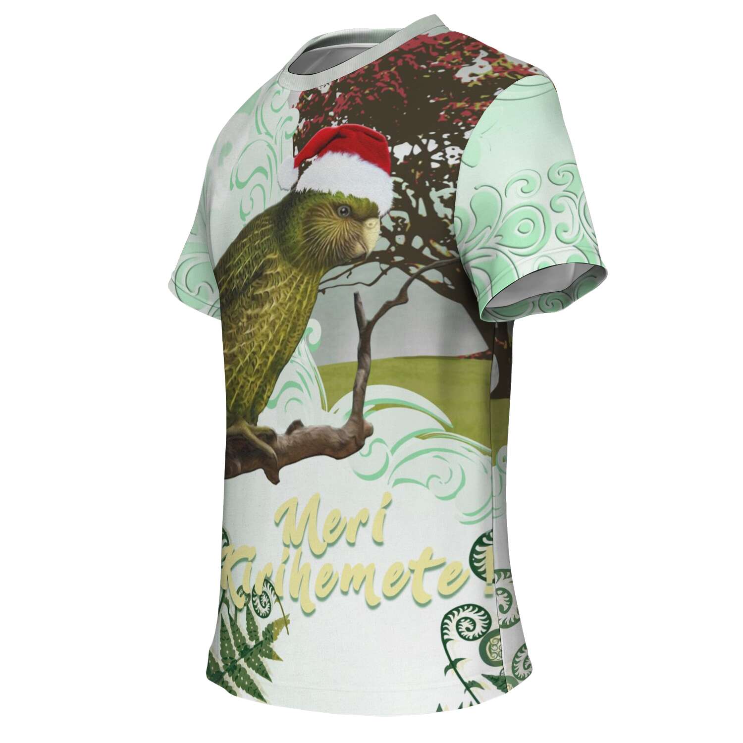 Christmas Kakapo New Zealand T shirt - Vibe Hoodie Shop