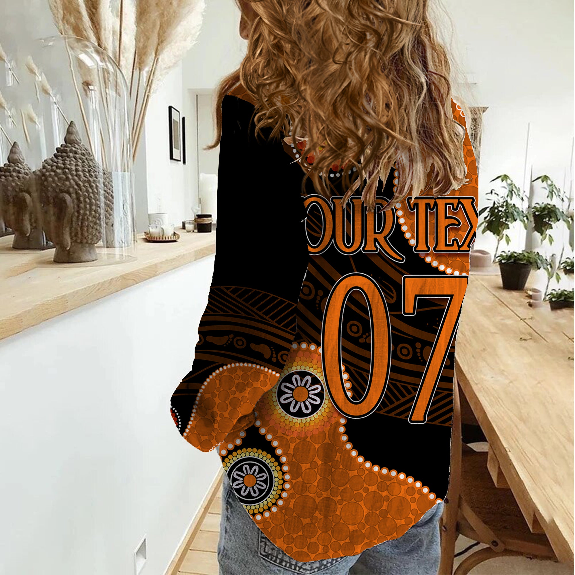 Personalised NAIDOC Week 2023 NRL Tigers For Our Elders Women Casual Shirt - Vibe Hoodie Shop