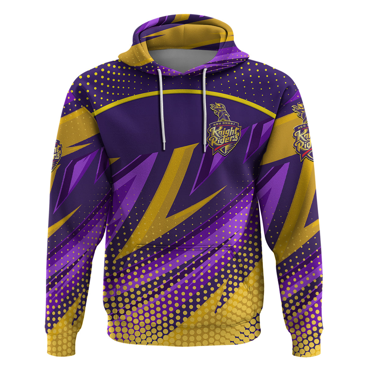 (Custom Personalised) Abu Dhabi Knight Riders ILT20 ADKR Cricket Fancy Style Hoodie LT8 - Vibe Hoodie Shop