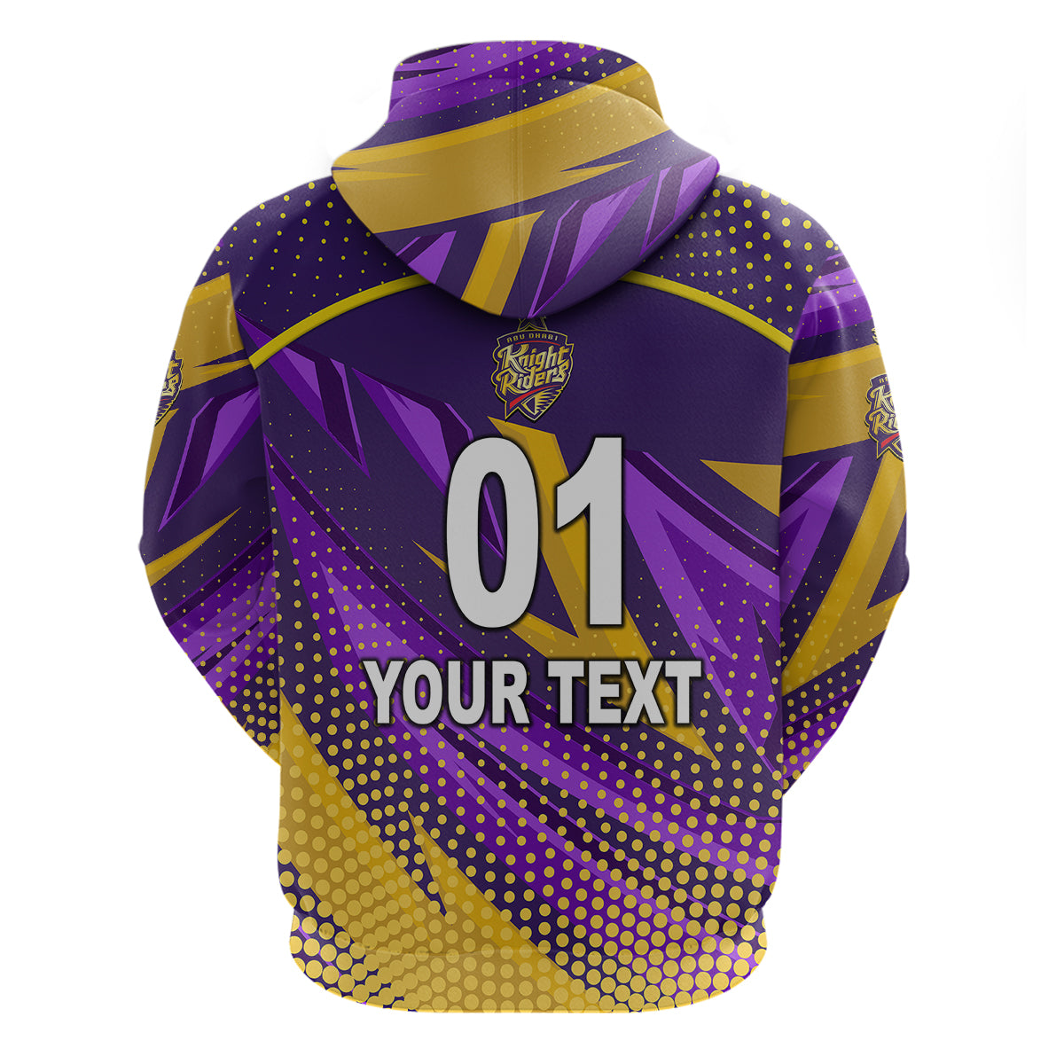 (Custom Personalised) Abu Dhabi Knight Riders ILT20 ADKR Cricket Fancy Style Hoodie LT8 - Vibe Hoodie Shop