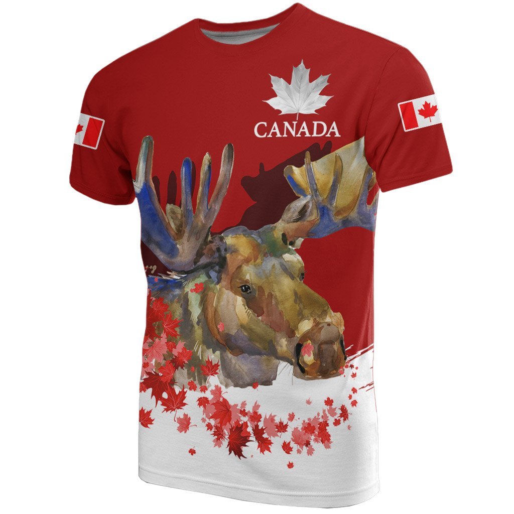 Canada Moose Maple Leaf Special T shirt - Vibe Hoodie Shop