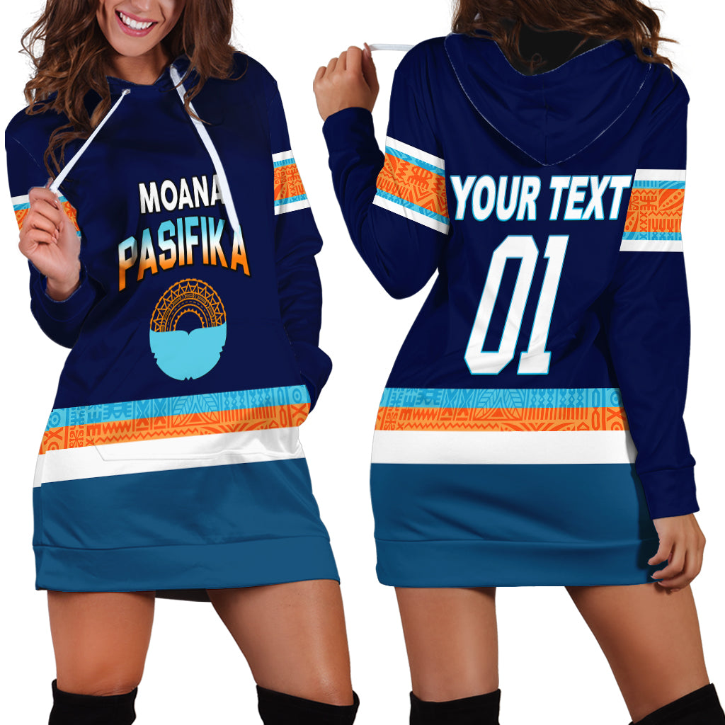 (Custom Personalised) Moana Pasifika Super Rugby Tapa Pacific Island Special Style Hoodie Dress - Vibe Hoodie Shop