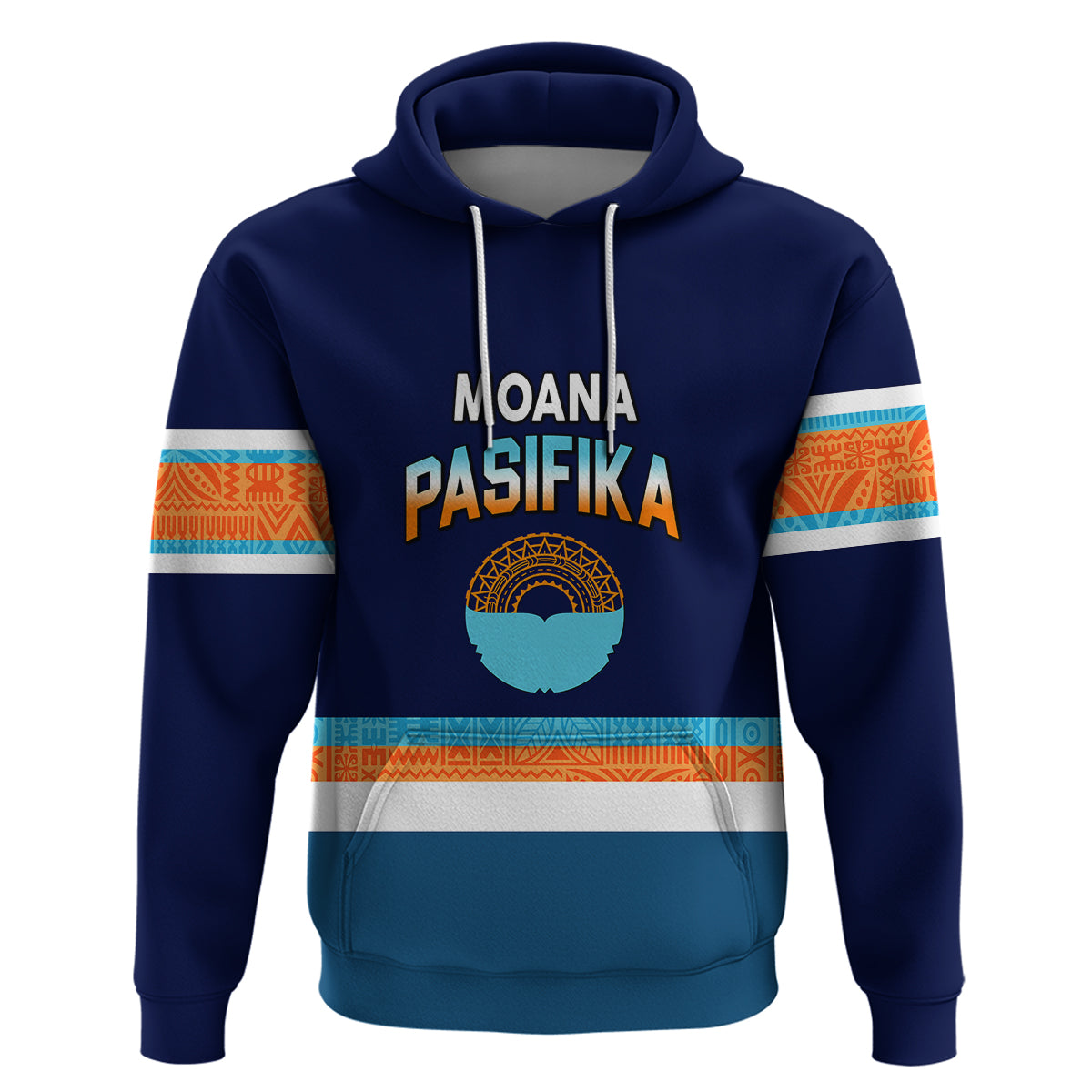 (Custom Personalised) Moana Pasifika Super Rugby Tapa Pacific Island Special Style Hoodie LT8 - Vibe Hoodie Shop