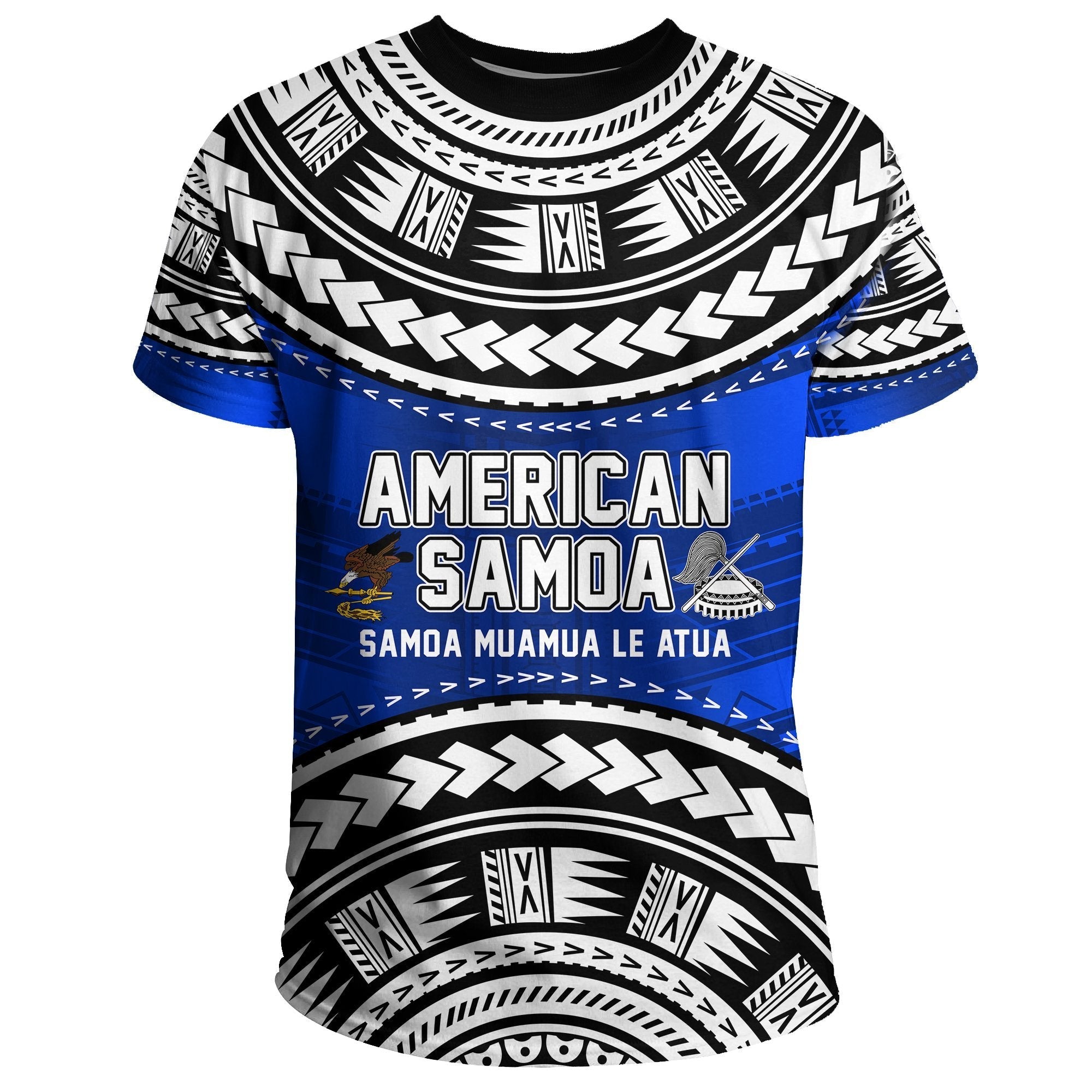 American Samoa T shirt - Samoa Muamua Le Atua - Vibe Hoodie Shop