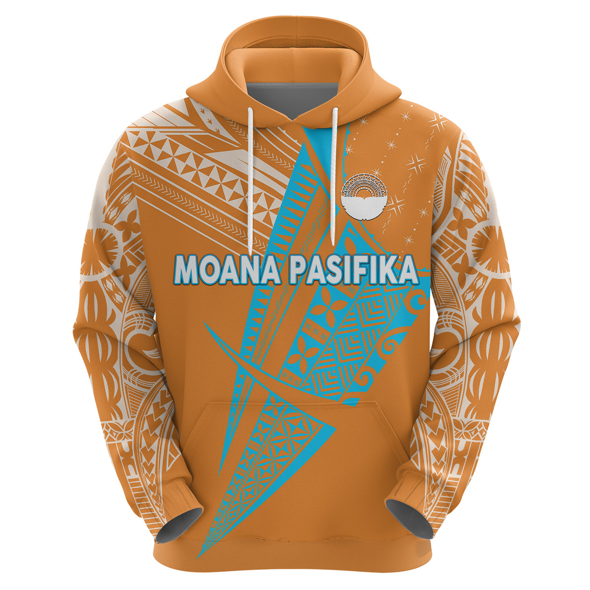(Custom Personalised) Moana Pasifika Super Rugby Tapa Pacific Island Original - Orange Hoodie LT8 - Vibe Hoodie Shop