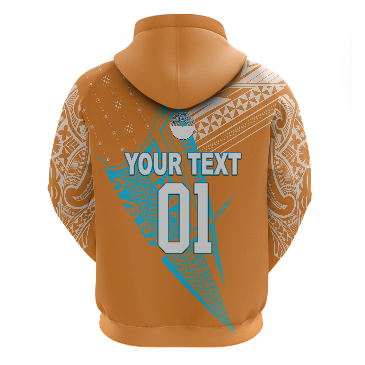 (Custom Personalised) Moana Pasifika Super Rugby Tapa Pacific Island Original - Orange Hoodie LT8 - Vibe Hoodie Shop