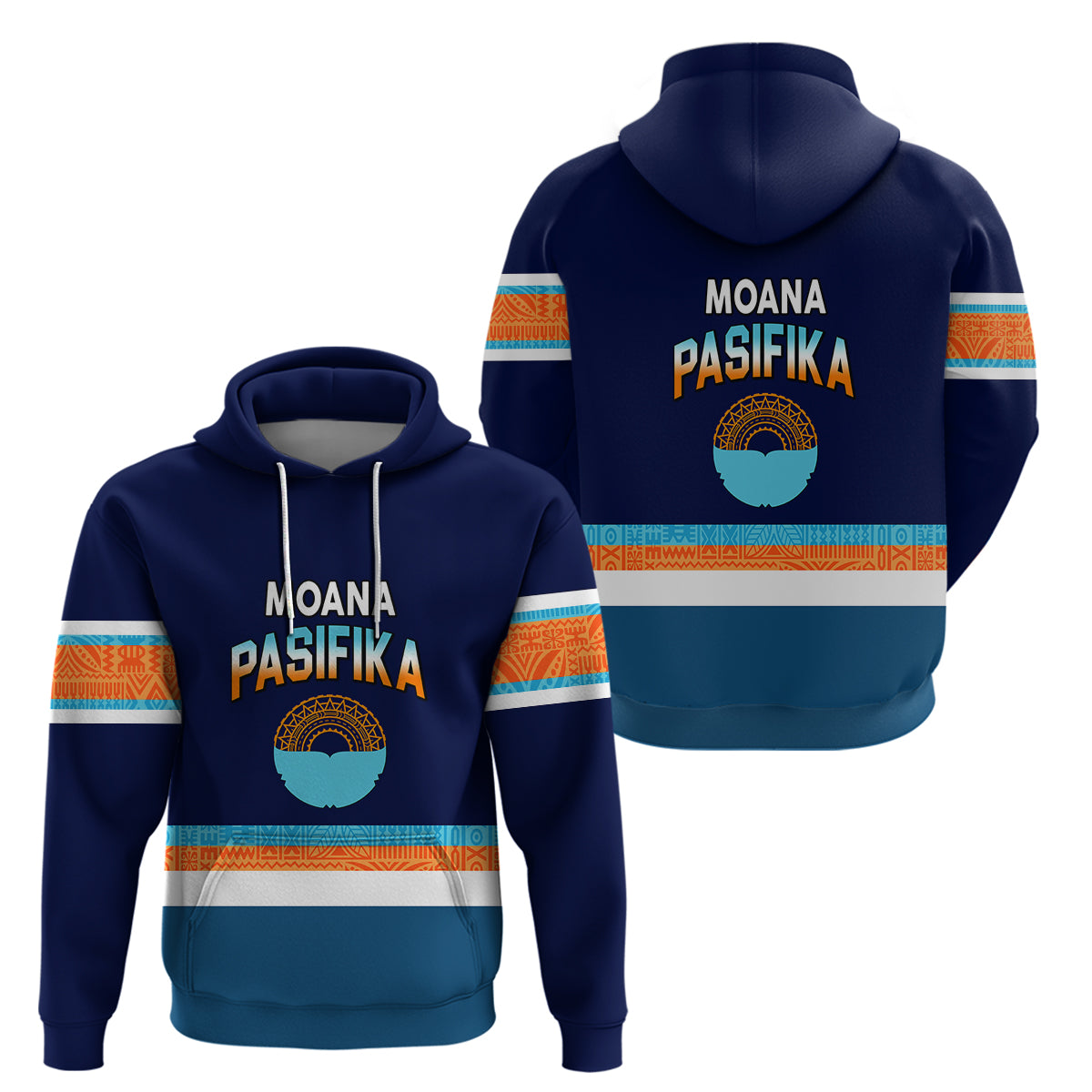 Moana Pasifika Super Rugby Tapa Pacific Island Special Style Hoodie LT8 - Vibe Hoodie Shop
