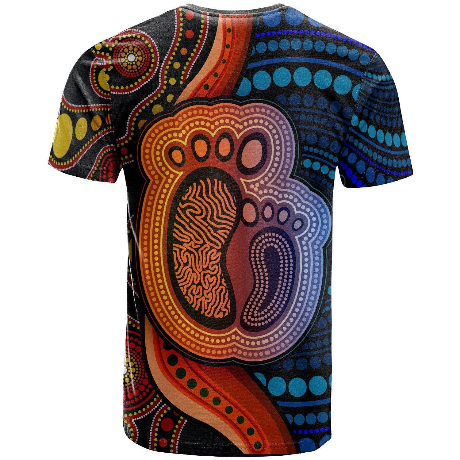 Australia T shirt - Aboriginal Mother And Son - Vibe Hoodie Shop