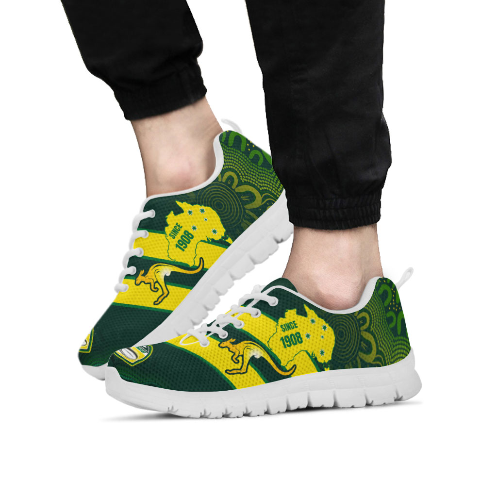 Kangaroos Rugby Sneakers - ACT AND PLAY LIKE A CHAMPION Sneakers - Vibe Hoodie Shop