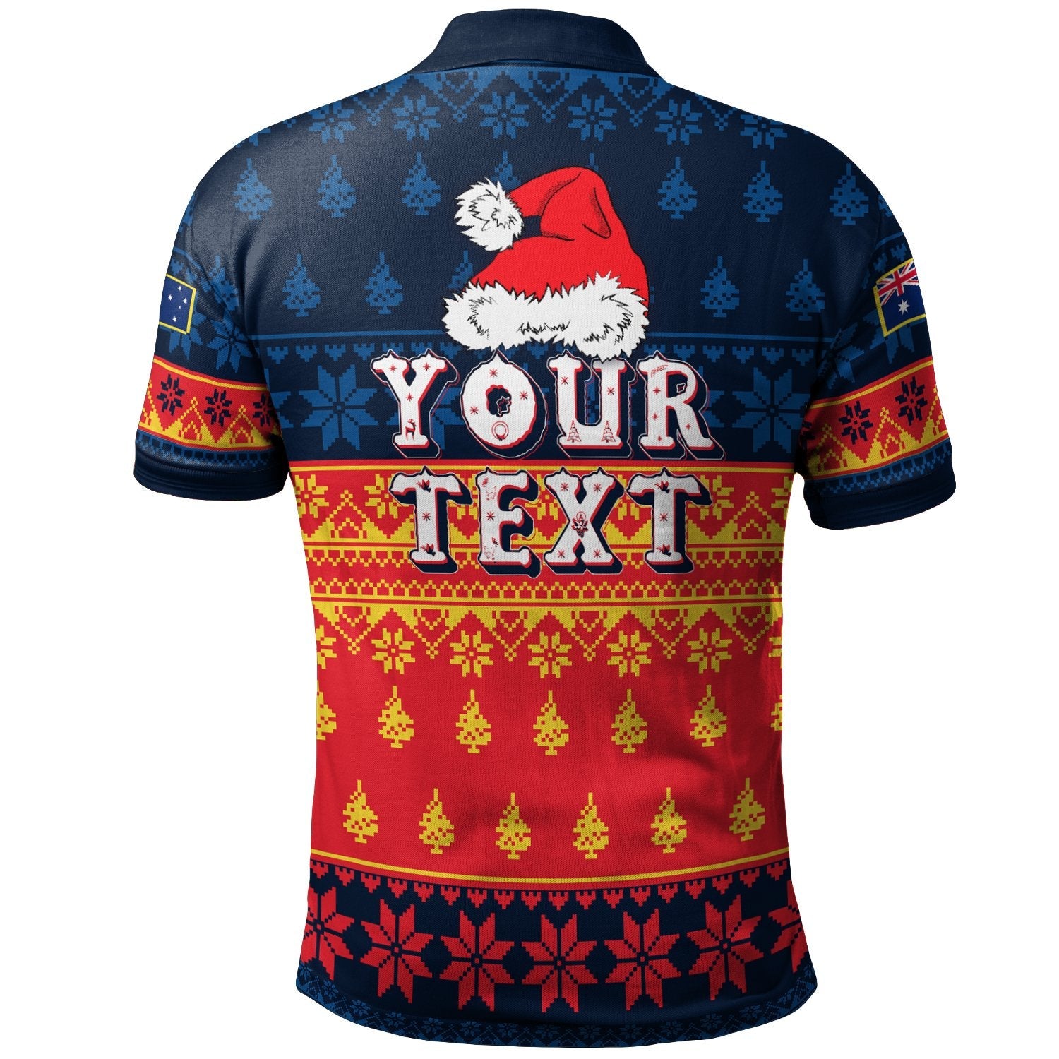 Custom Australia Christmas Polo Shirt - Bye Bye 2020 - Vibe Hoodie Shop