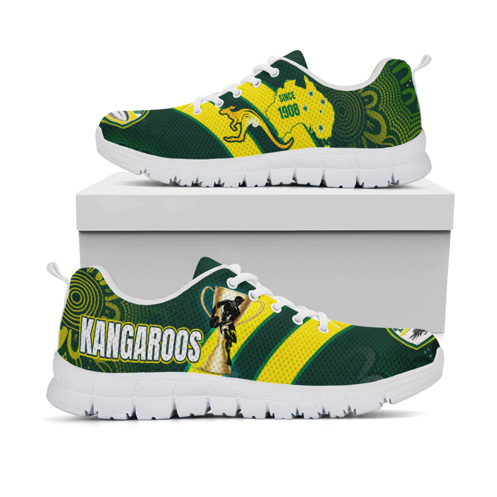 Kangaroos Rugby Sneakers - ACT AND PLAY LIKE A CHAMPION Sneakers - Vibe Hoodie Shop