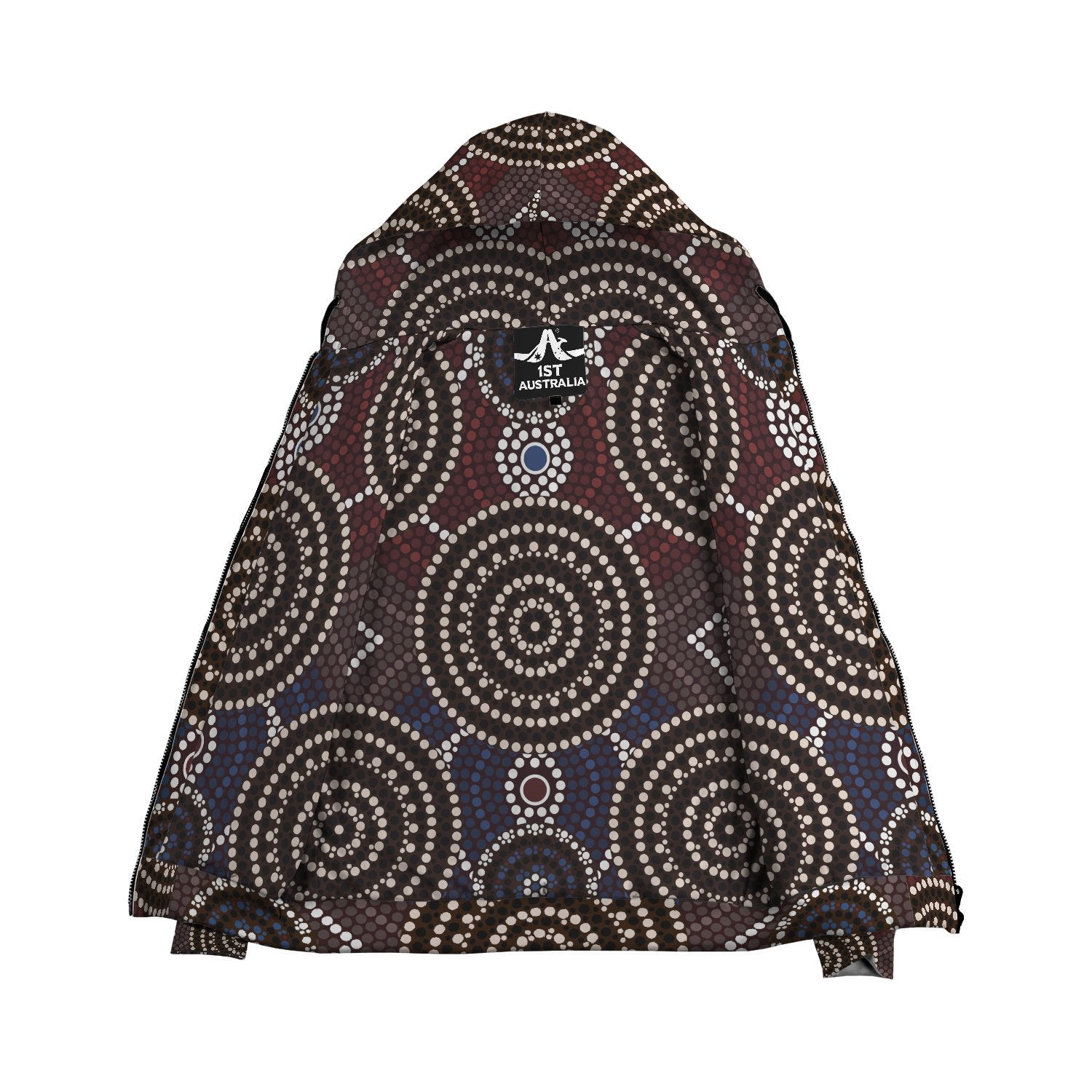 Aboriginal Hoodie, Circle Dot Painting Pullover - Vibe Hoodie Shop