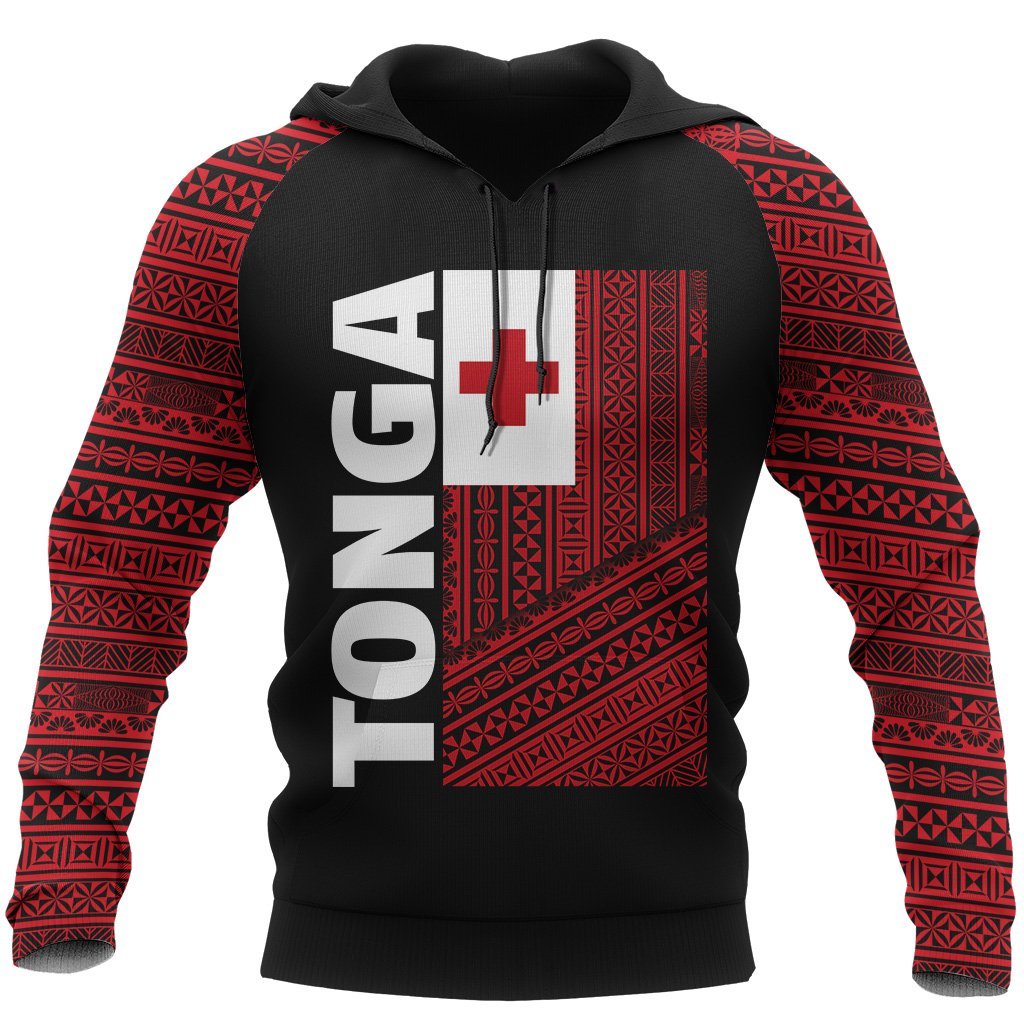 Tonga Flag All Over Hoodie Special Version - Vibe Hoodie Shop