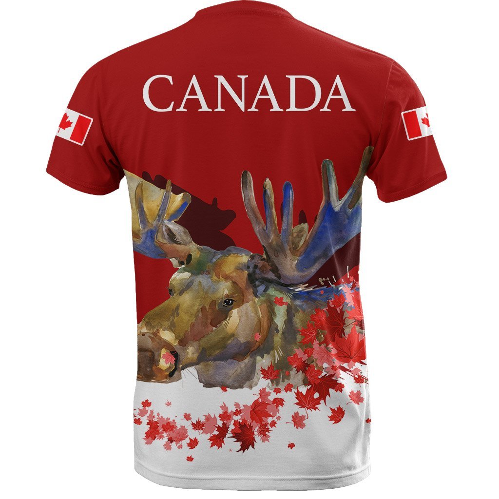 Canada Moose Maple Leaf Special T shirt - Vibe Hoodie Shop