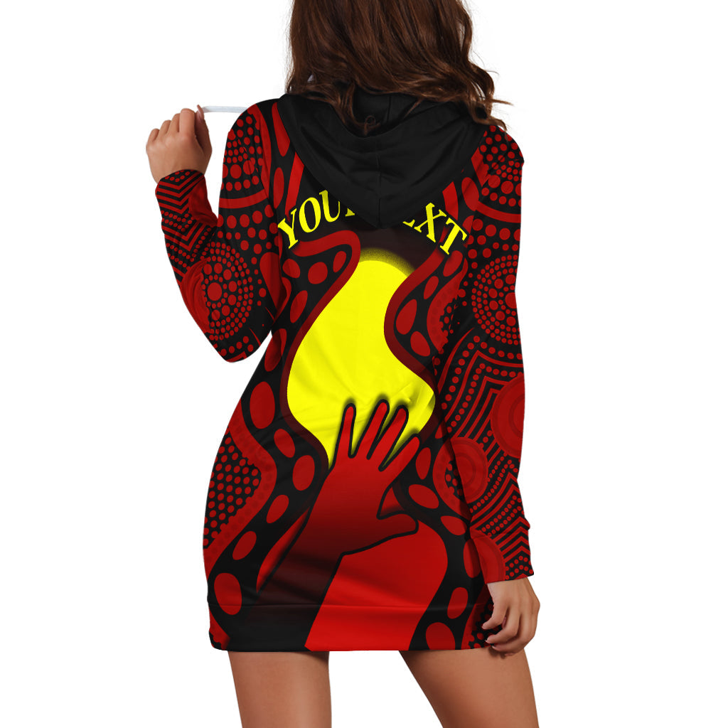 (Custom Personalised) Aboriginal Australians Hoodie Dress Simple But Significant - Vibe Hoodie Shop