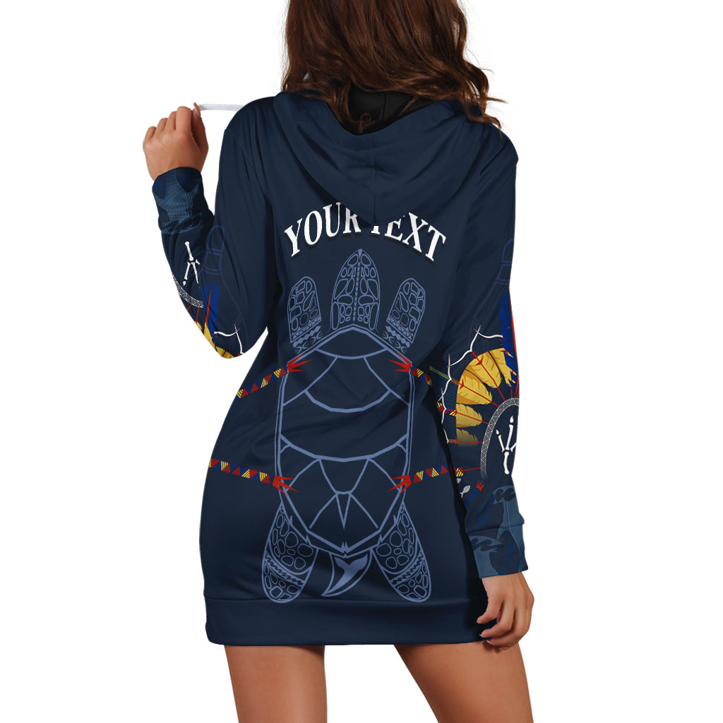 (Custom Personalised) The Crows Hoodie Dress Indigenous Adelaide Football - Vibe Hoodie Shop