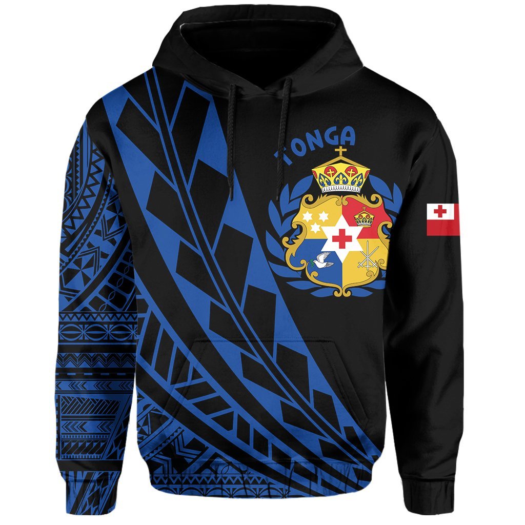 Tonga Hoodie - Nesian Blue - Vibe Hoodie Shop