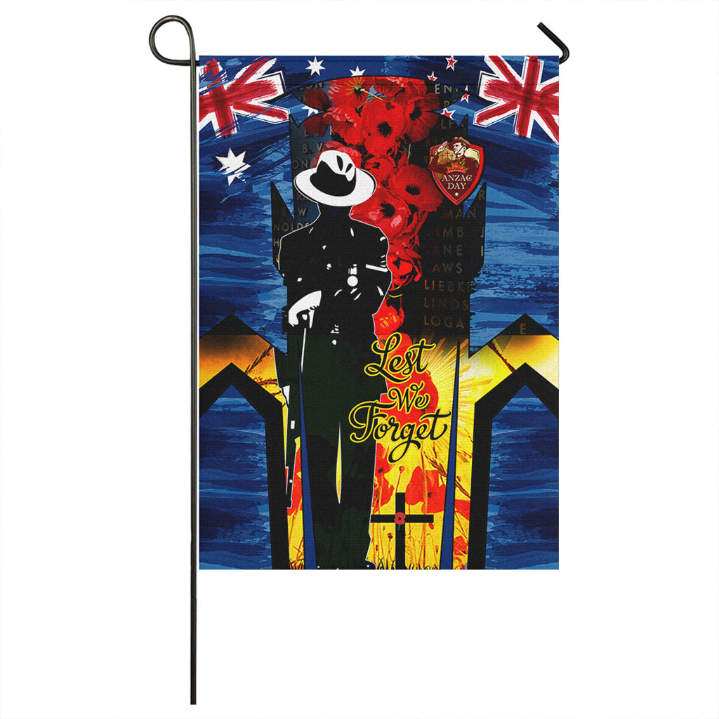 Australia and New Zealand Army Corps Flag - Commemorated ANZAC Day Lest We Forget Flag - Vibe Hoodie Shop