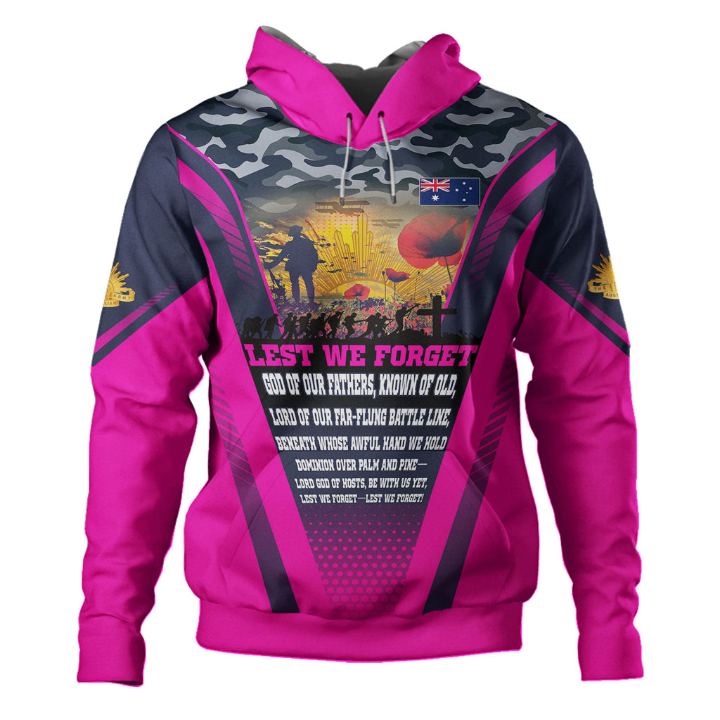 Australia Anzac Camo Hoodie - Custom Anzac Poem Lest We Forget Hoodie - Vibe Hoodie Shop