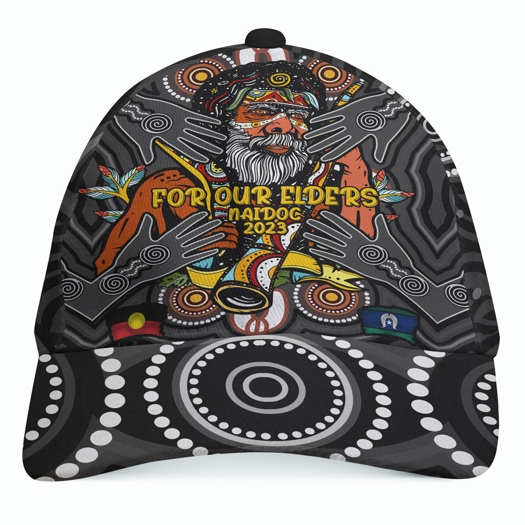 Australia NAIDOC Week Cap - Custom For Our Elders Aboriginal Inspired Cap - Vibe Hoodie Shop