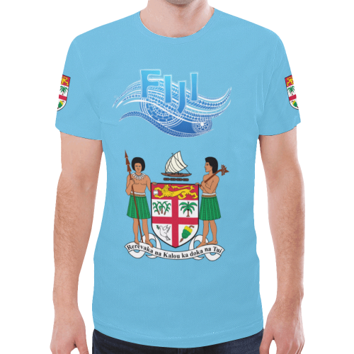 Fiji T shirt Itaukei Flag T shirt 01 - Vibe Hoodie Shop