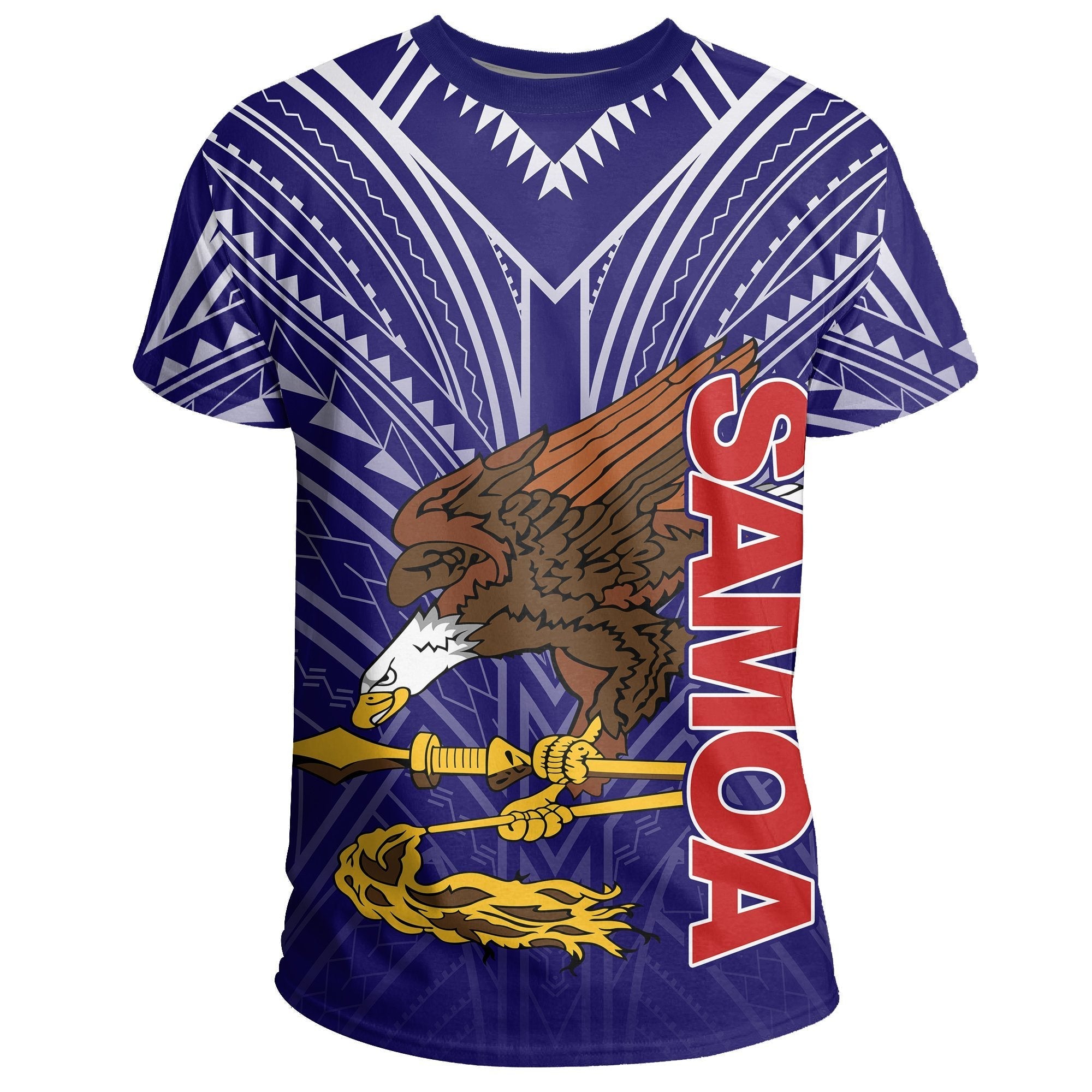 American Samoa T shirt - Samoan Eagle Tee - Vibe Hoodie Shop