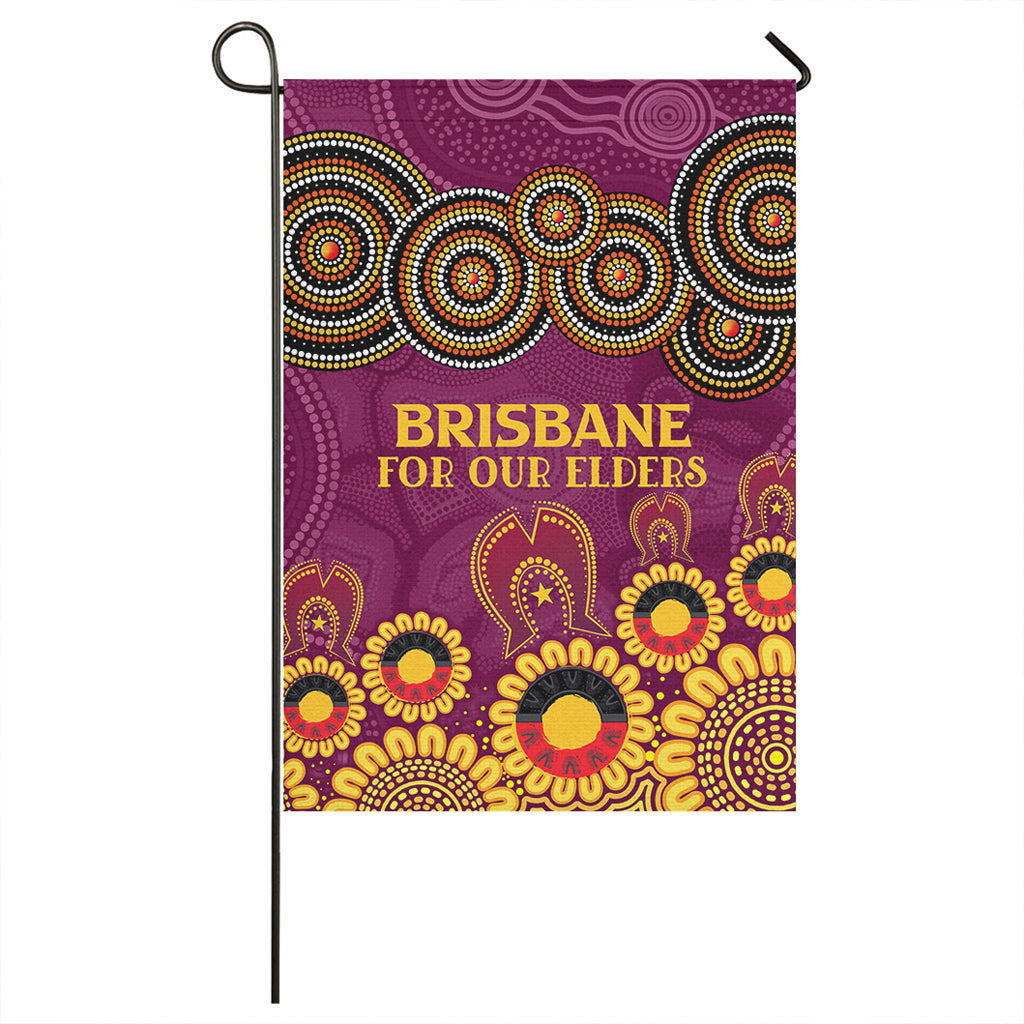 Australia Brisbane City Naidoc Flag - Custom Brisbane City For Our Elders Flag - Vibe Hoodie Shop