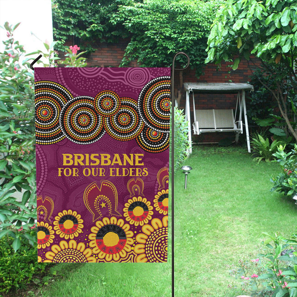 Australia Brisbane City Naidoc Flag - Custom Brisbane City For Our Elders Flag - Vibe Hoodie Shop