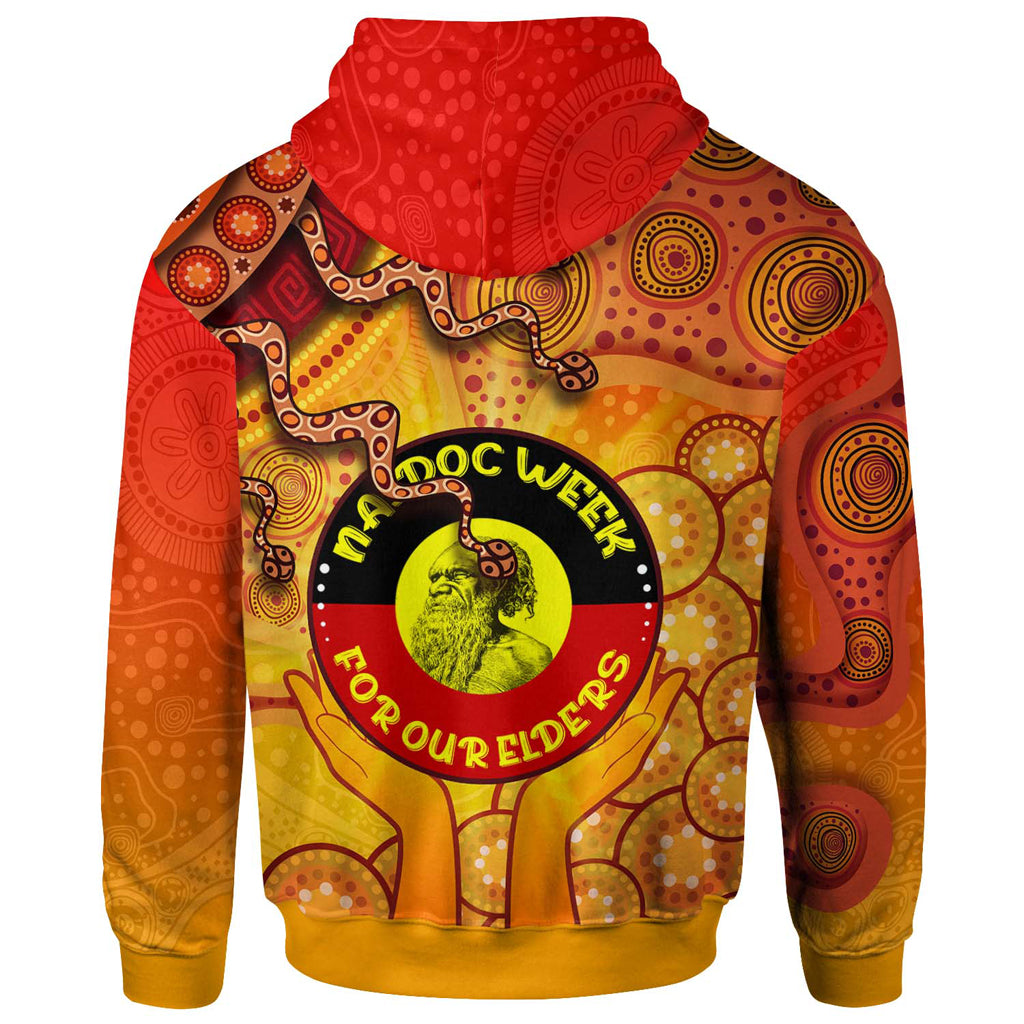 Australia Naidoc Week Hoodie - Custom For Our Elders Aboriginal Inspired My Love My Culture Hoodie - Vibe Hoodie Shop