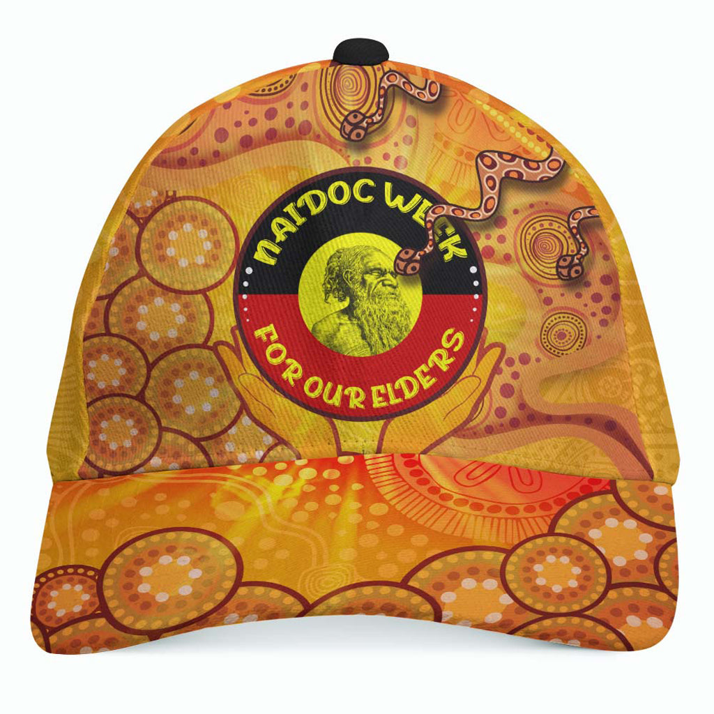 Australia Naidoc Week Cap - For Our Elders Aboriginal Inspired My Love My Culture Cap - Vibe Hoodie Shop