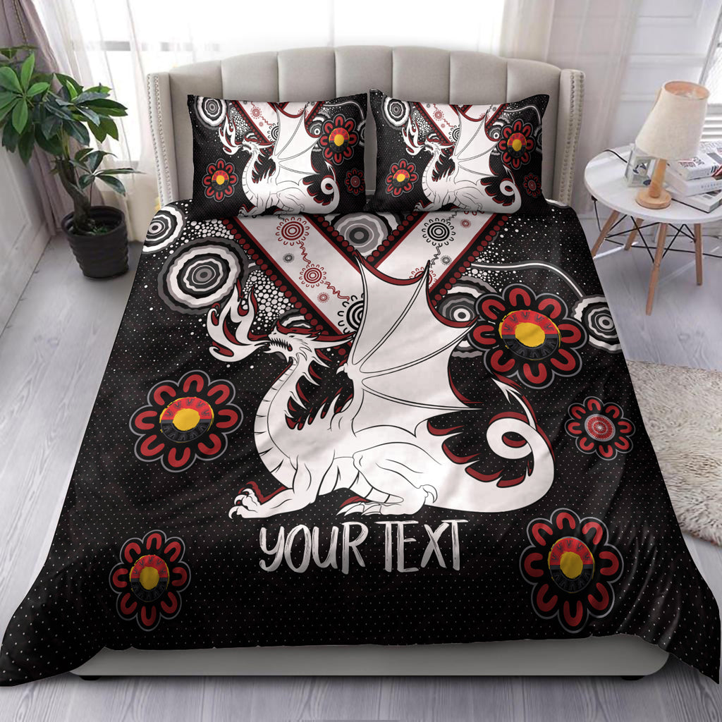 Australia Illawarra and St George Naidoc Bedding Set - Custom For Our Elders Boomerangs Bedding Set - Vibe Hoodie Shop