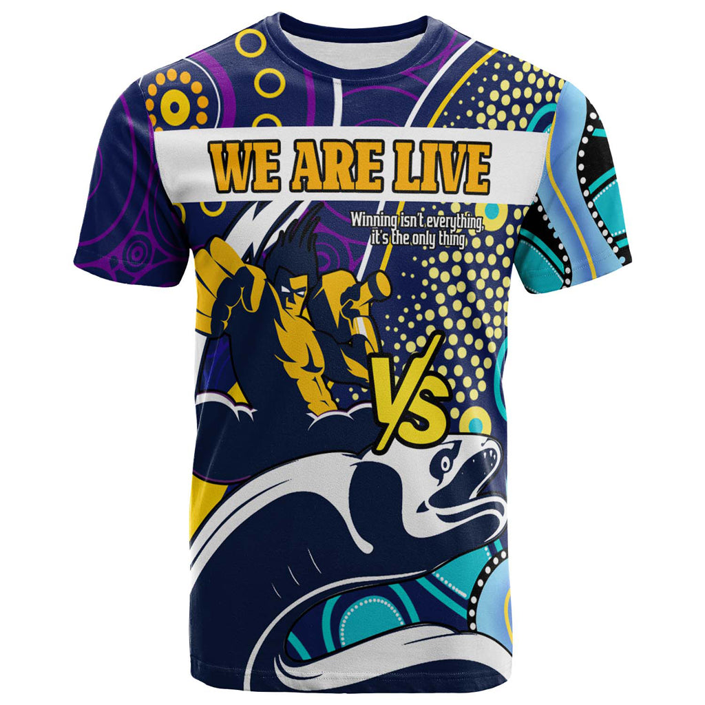 Australia Parramatta VS Melbourne Custom T-shirt - Australia Big Match Proud Of Culture - Vibe Hoodie Shop