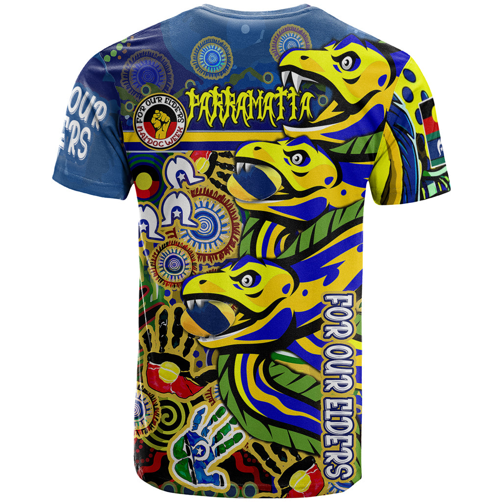 Australia Parramatta Naidoc T-shirt - Custom Parramatta Naidoc Week For Our Elders Aboriginal Inspired T-shirt - Vibe Hoodie Shop