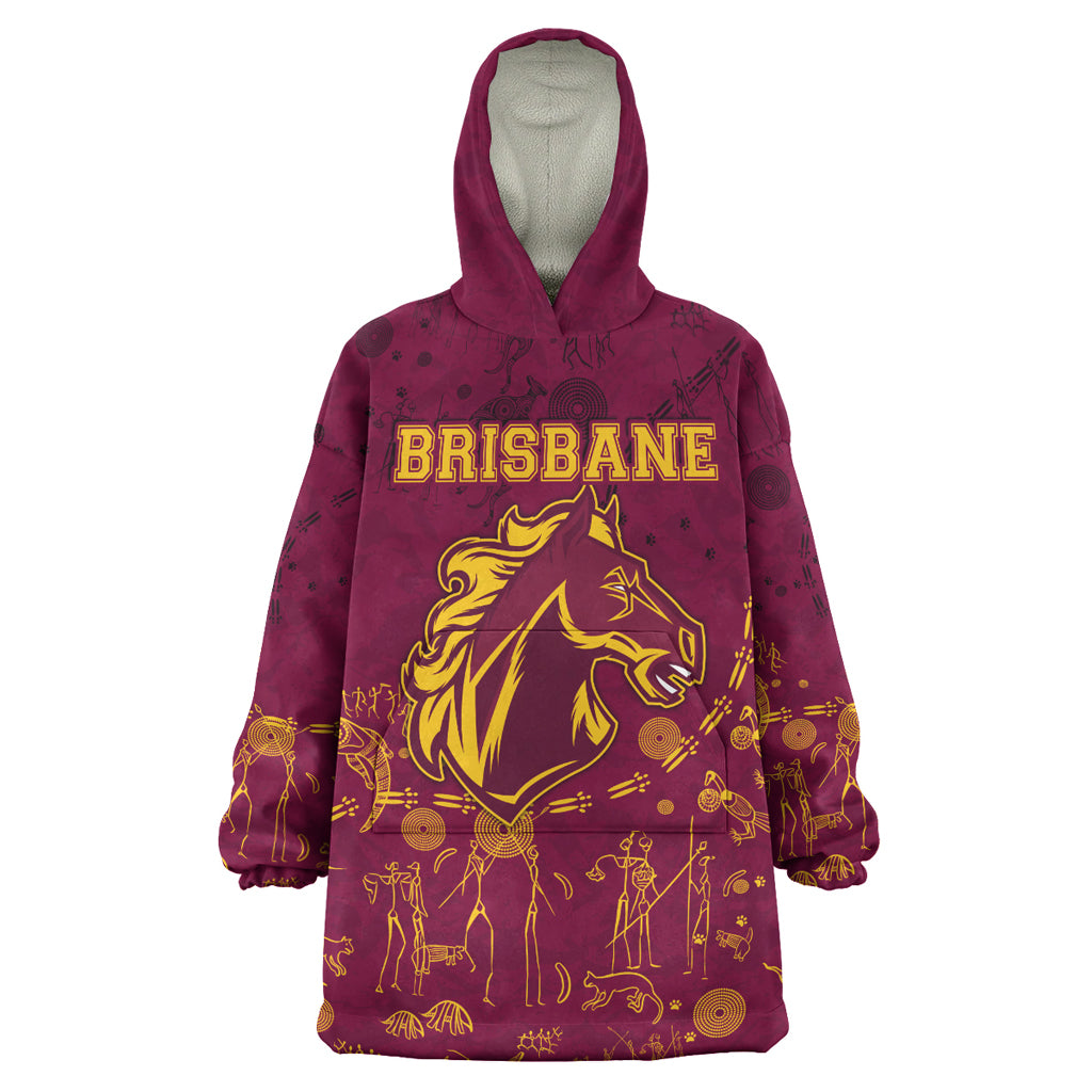 Australia Brisbane City Wearable Blanket Hoodie - Custom Brisbane City Life Wearable Blanket Hoodie - Vibe Hoodie Shop