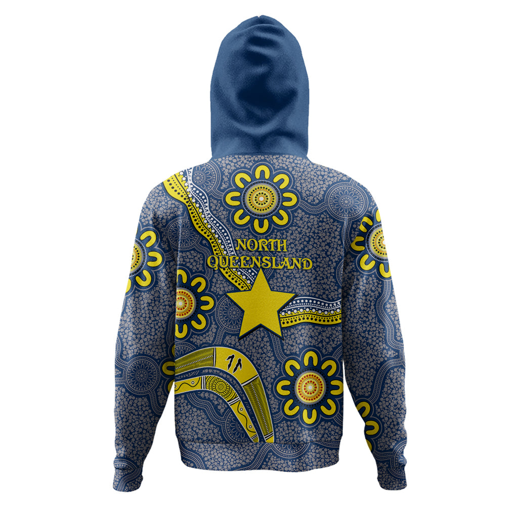 Australia North Queensland Hoodie - Custom Aboriginal Inspired North Queensland Boomerang Hoodie - Vibe Hoodie Shop
