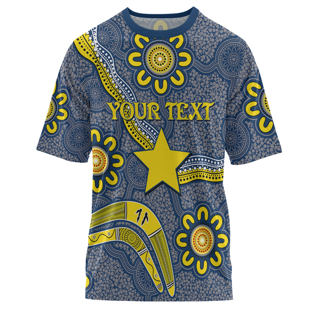 Australia North Queensland T-shirt - Custom Aboriginal Inspired North Queensland Boomerang T-shirt - Vibe Hoodie Shop