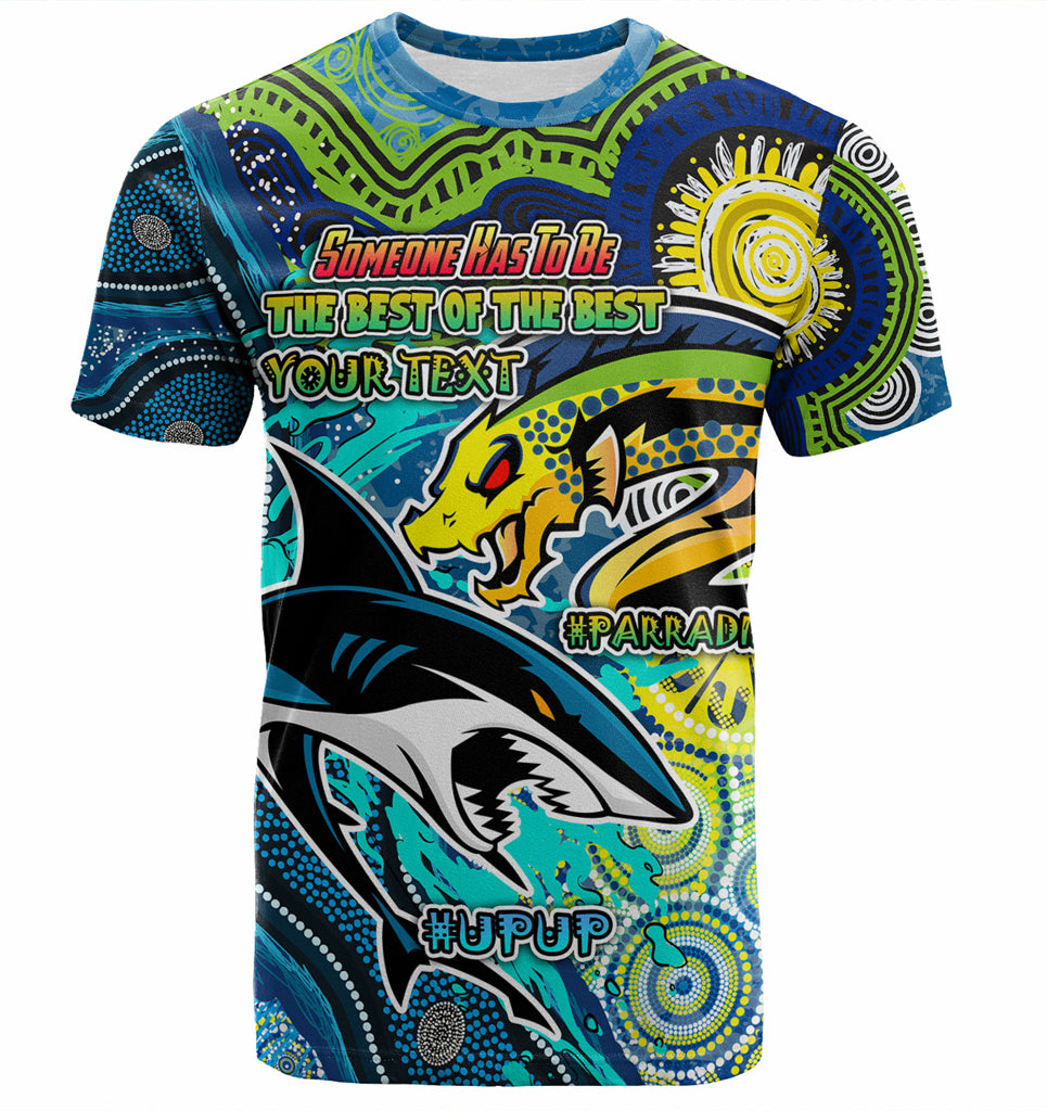 Australia Parramatta Vs Cronulla Custom T-shirt - The Best of The Best T-shirt - Vibe Hoodie Shop