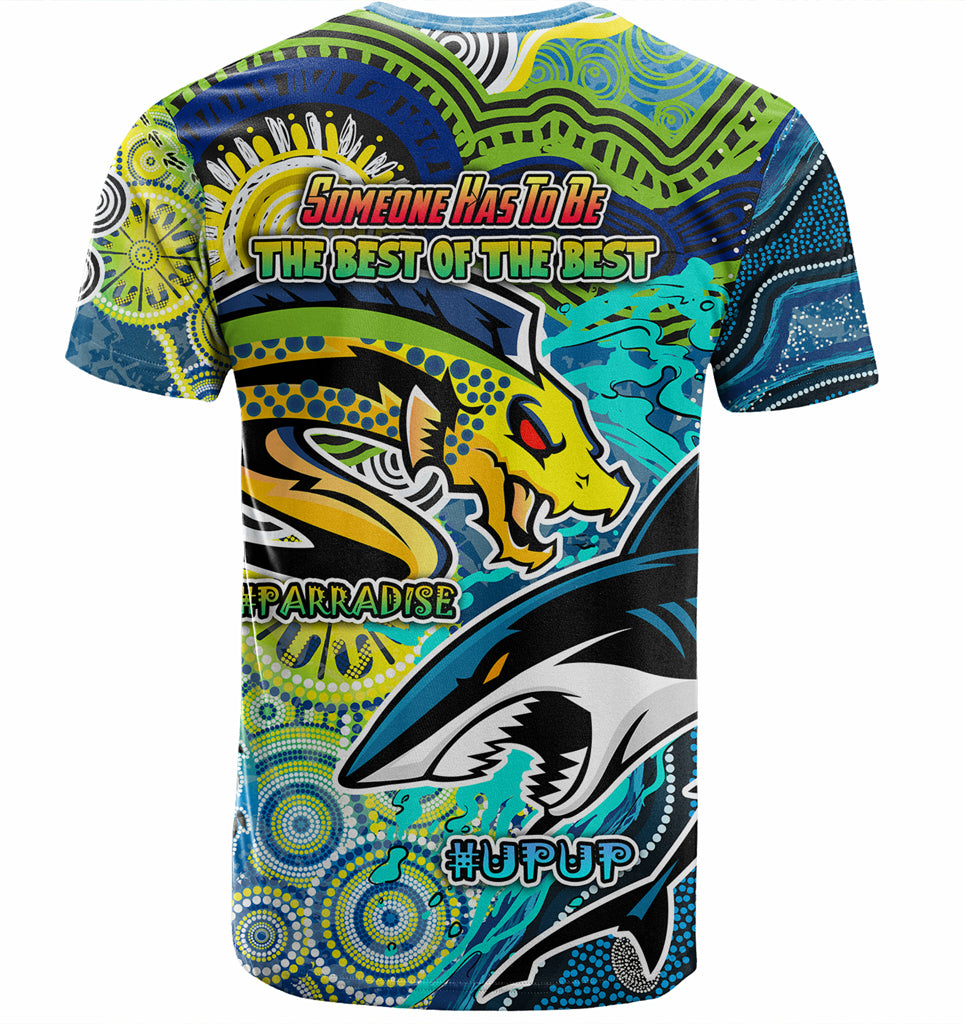 Australia Parramatta Vs Cronulla Custom T-shirt - The Best of The Best T-shirt - Vibe Hoodie Shop