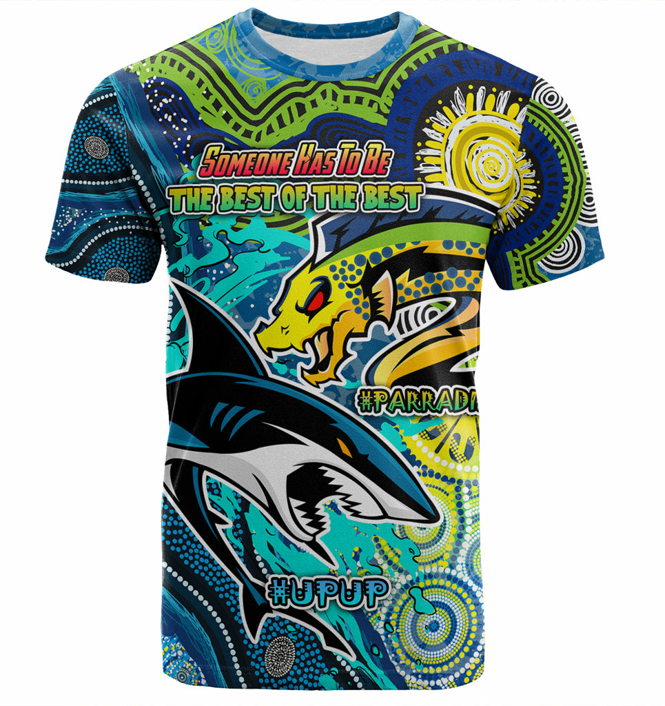 Australia Parramatta Vs Cronulla Custom T-shirt - The Best of The Best T-shirt - Vibe Hoodie Shop