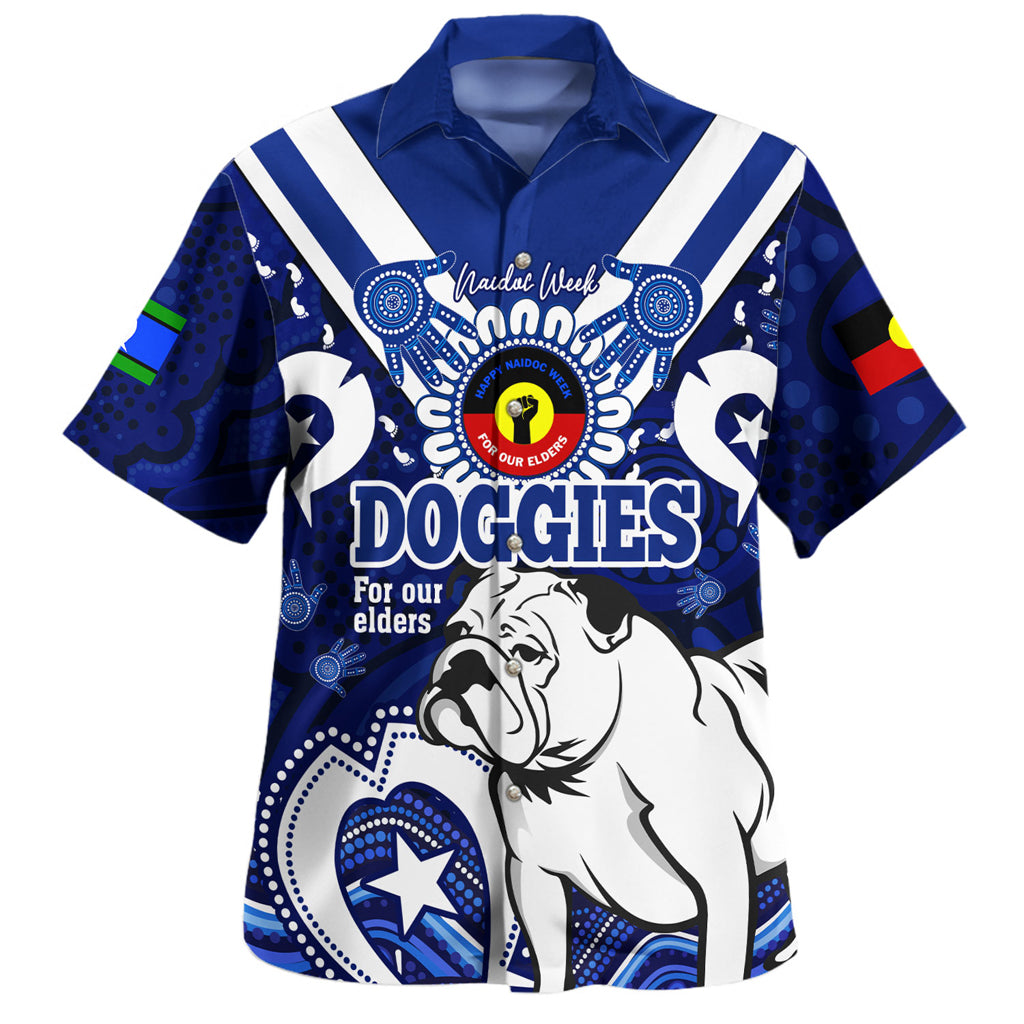 Australia Naidoc Week Custom Hawaiian Shirt - For Our Elders Doggies Aboriginal Inspired - Vibe Hoodie Shop