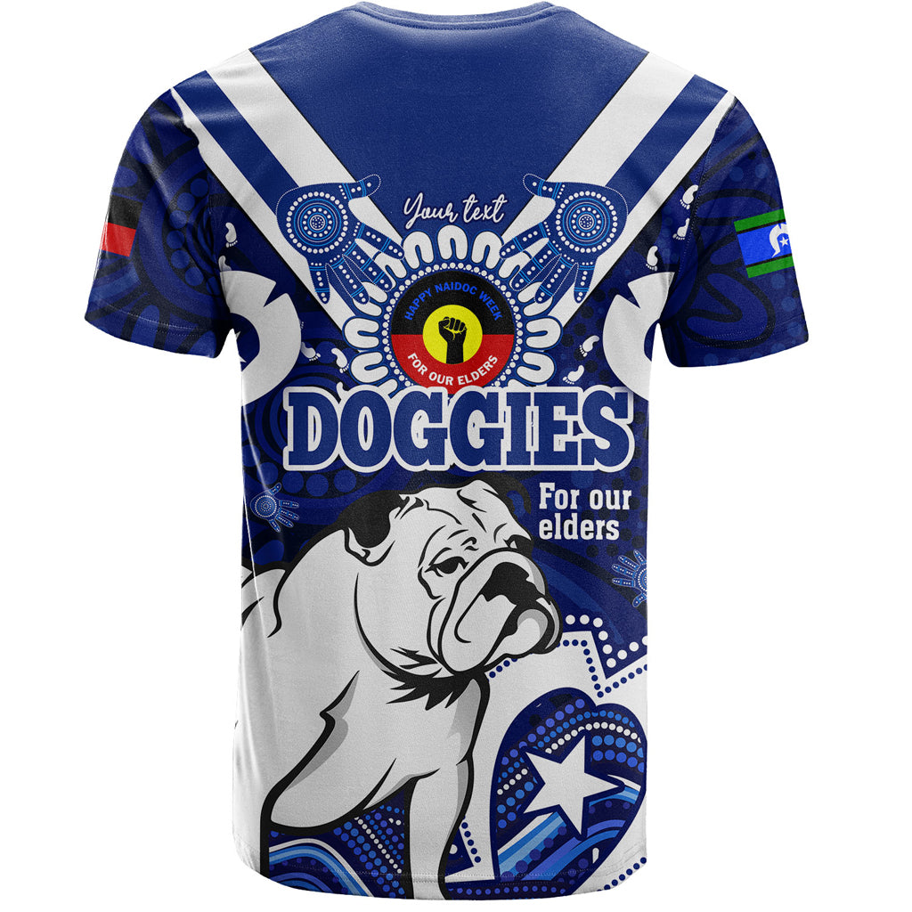 Australia Naidoc Week Custom T-shirt - For Our Elders Doggies Aboriginal Inspired T-shirt - Vibe Hoodie Shop