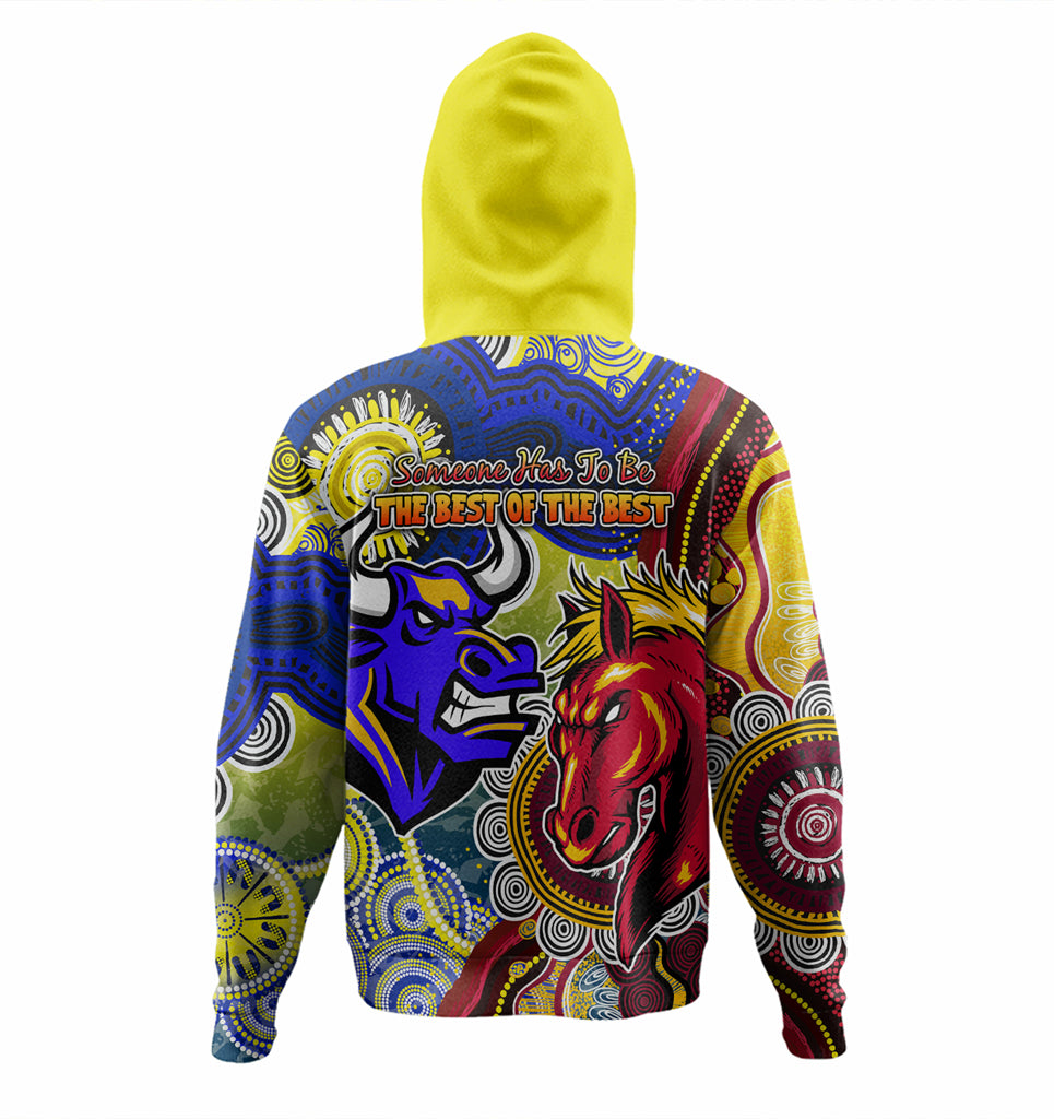 Australia Brisbane City Vs North Queensland Custom Hoodie - The Best of The Best Hoodie - Vibe Hoodie Shop