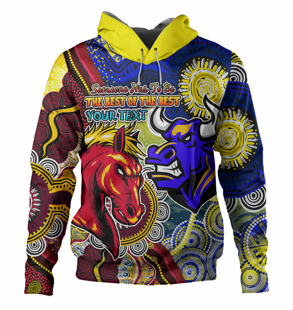Australia Brisbane City Vs North Queensland Custom Hoodie - The Best of The Best Hoodie - Vibe Hoodie Shop