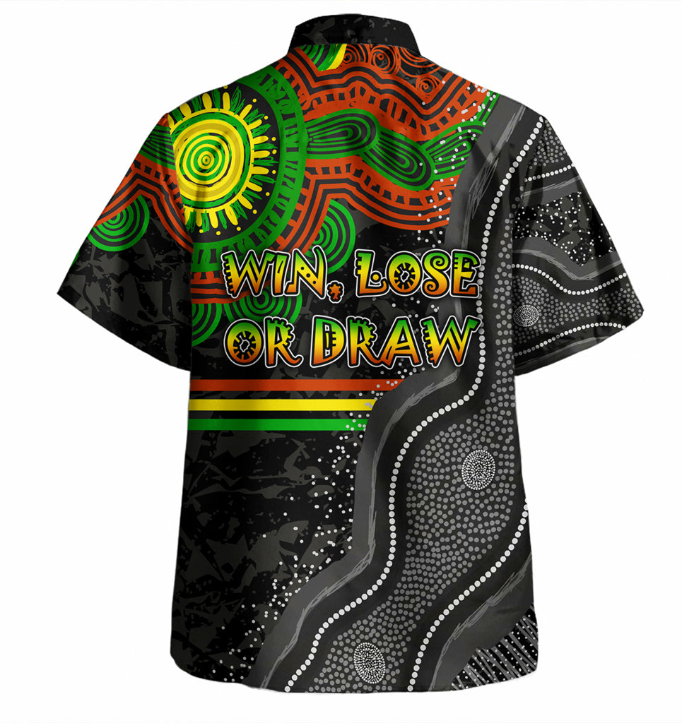 Australia Penrith Custom Hawaiian Shirt - Win, Lose or Draw Shirt - Vibe Hoodie Shop