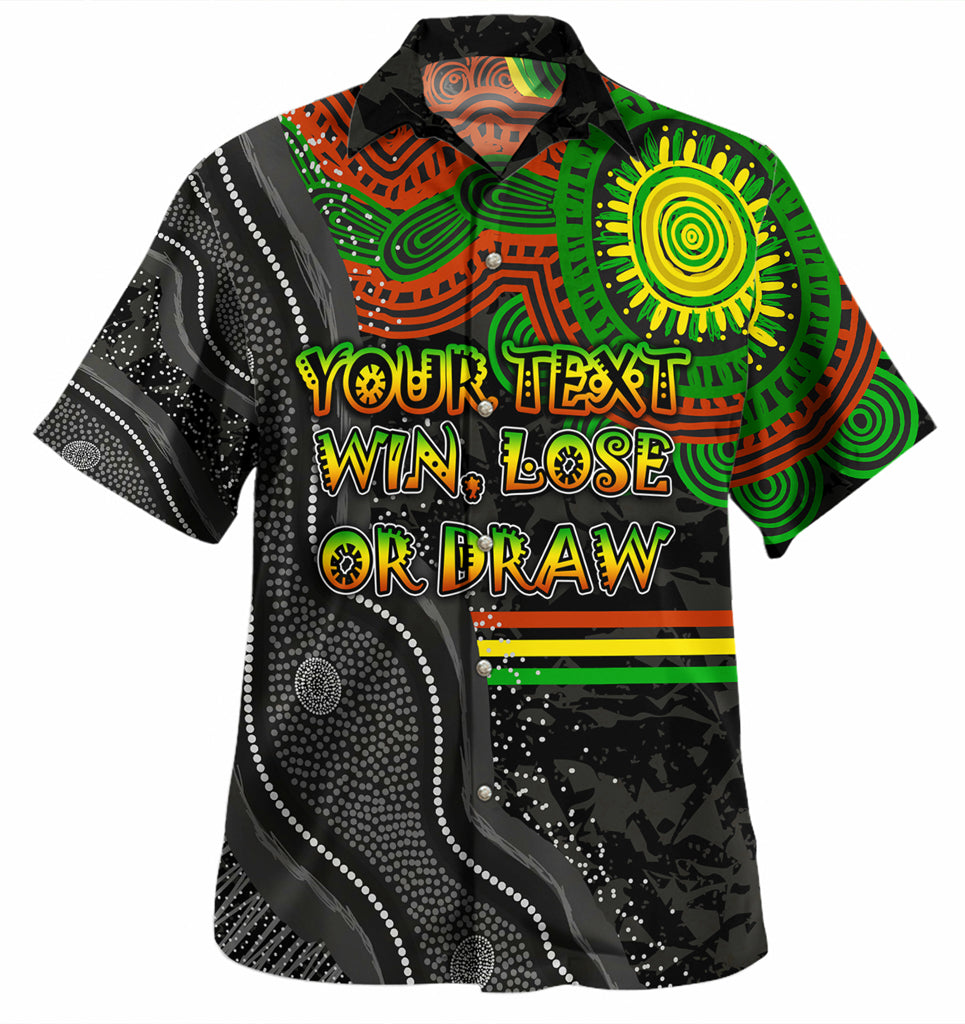 Australia Penrith Custom Hawaiian Shirt - Win, Lose or Draw Shirt - Vibe Hoodie Shop