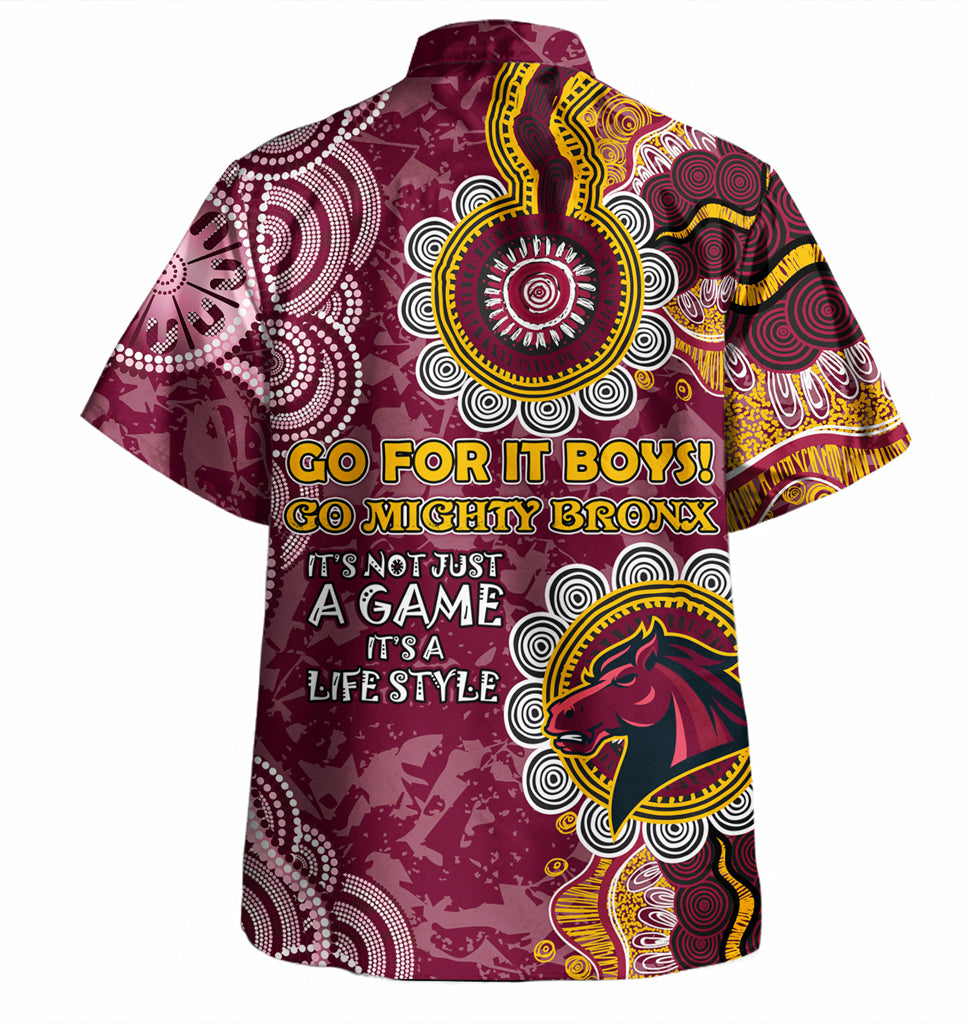 Australia Brisbane City Custom Hawaiian Shirt - It's not Just a Game, it's a Life Style Shirt - Vibe Hoodie Shop