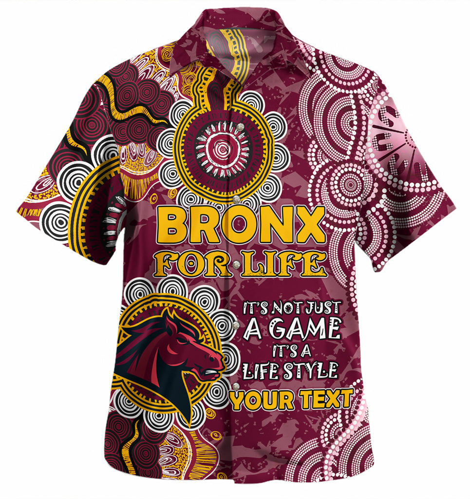 Australia Brisbane City Custom Hawaiian Shirt - It's not Just a Game, it's a Life Style Shirt - Vibe Hoodie Shop